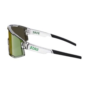 Occhiali Bliz Fusion Small Transparent White Green BLIZ