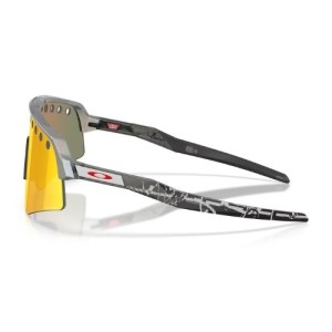 Oakley Sutro Lite Sweep Mathieu Van Der Poel Signature Series Space Dust Prizm Ruby Sunglasses