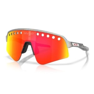 Occhiali Oakley Sutro Lite Sweep Mathieu Van Der Poel Signature Series Space Dust Prizm Ruby OAKLEY