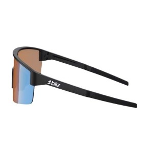 Occhiali Bliz P004 Matte Black Coral Orange Mirror Blue BLIZ
