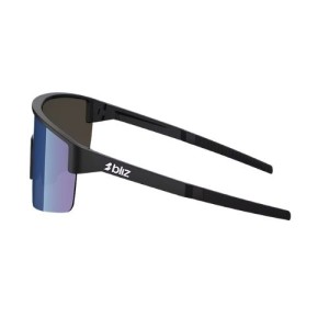 Bliz P004 Matte Black Blue Sunglasses
