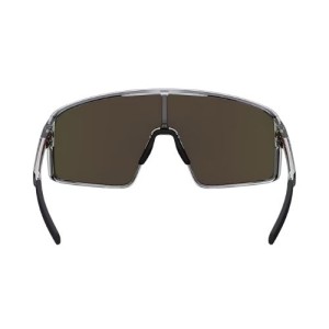 Bliz P001 Transparent Dark Grey Red Sunglasses