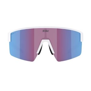Occhiali Bliz P004 Matte White Rose Violet Mirror Blue BLIZ