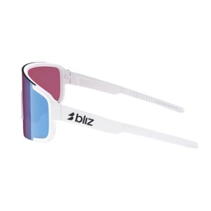 Occhiali Bliz P003 Matte White Rose Violet Mirror Blue BLIZ