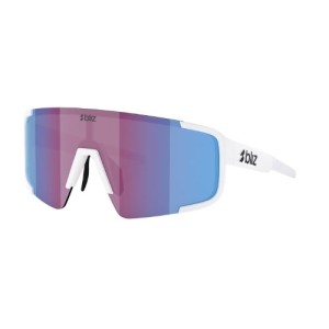 Occhiali Bliz P003 Matte White Rose Violet Mirror Blue BLIZ