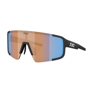 Occhiali Bliz P003 Matte Black Coral Orange Mirror Blue BLIZ