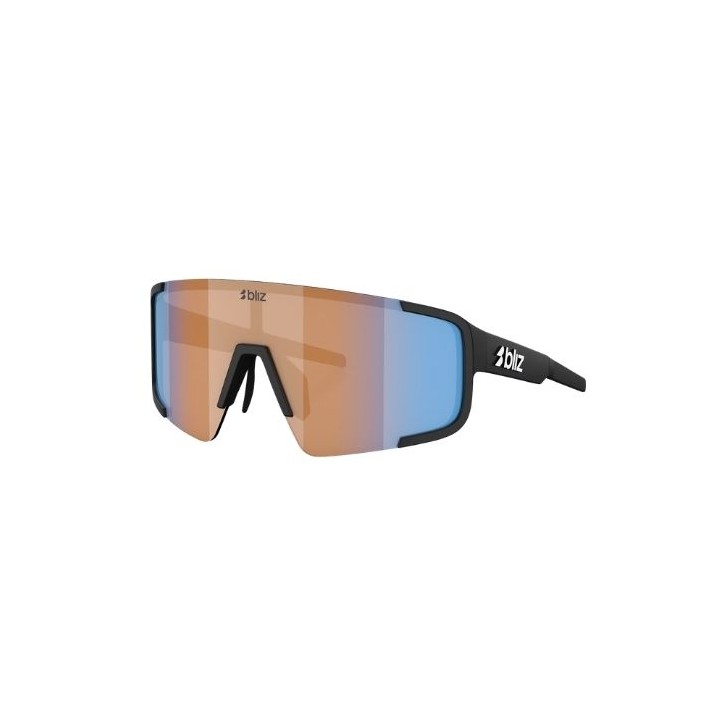 Occhiali Bliz P003 Matte Black Coral Orange Mirror Blue BLIZ