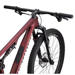 Mountain Bike Full Suspension Specialized Epic 8 Expert - Satin/Redsky White- 2024 Specialized