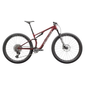 Mountain Bike Full Suspension Specialized Epic 8 Expert - Satin/Redsky White- 2024 Specialized