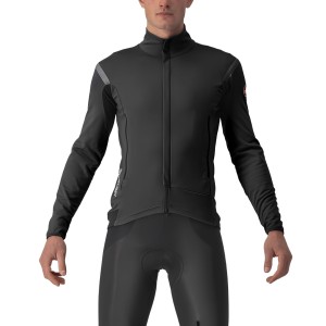 Castelli Perfetto RoS 2 Cycling Jacket - Light Black/Black Reflex