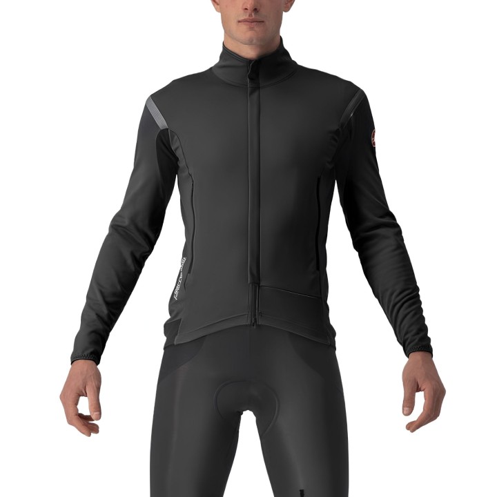 Castelli Perfetto RoS 2 Cycling Jacket - Light Black/Black Reflex