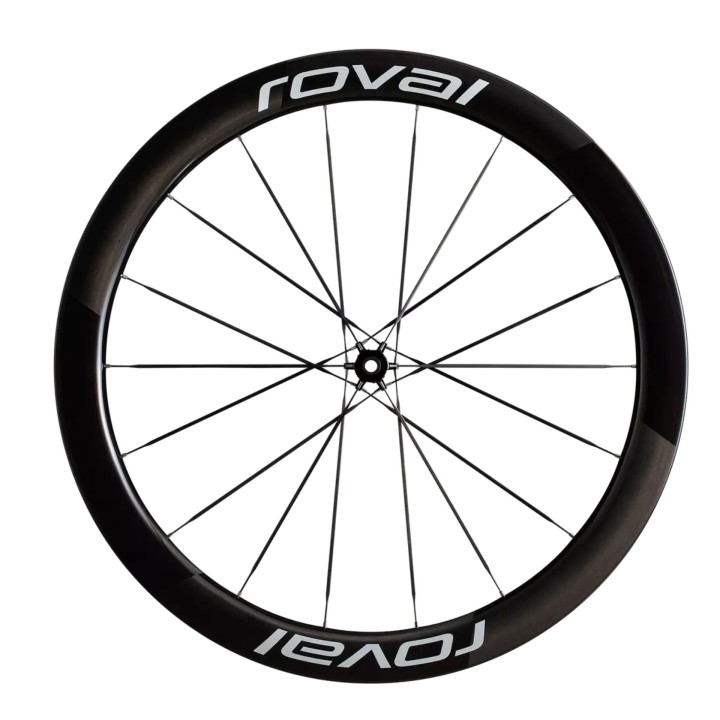 Roval Rapide CLX III Carbon Road Bike Wheel Tubeless Ready - Gloss Carbon/Gloss White