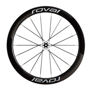 Roval Rapide CLX III Carbon Road Bike Wheel Tubeless Ready - Gloss Carbon/Gloss White