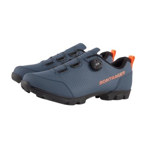 Scarpe Mtb Bontrager Evoke - Battleship Blue/Radioactive Orange