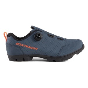 Bontrager Evoke BOA® MTB Shoes - Battleship Blue/Radioactive Orange