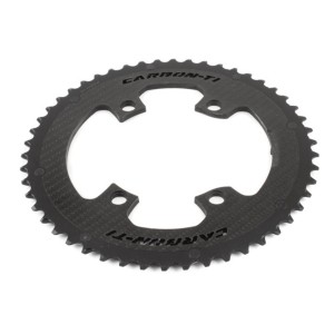 Carbon-Ti X-Carboring EVO 50T 110 BCD Road Chainring for Shimano Dura-Ace 9200