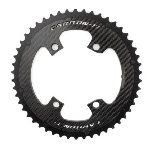 Carbon-Ti X-Carboring EVO 50T 110 BCD Road Chainring for Shimano Dura-Ace 9200