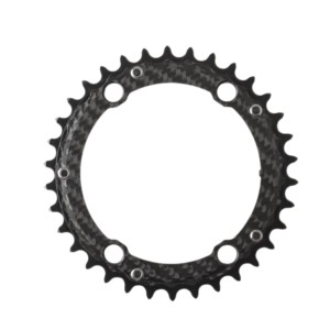 Carbon-Ti X-CarboRing 34T 110 BCD 4-Arm Road Chainring for Shimano