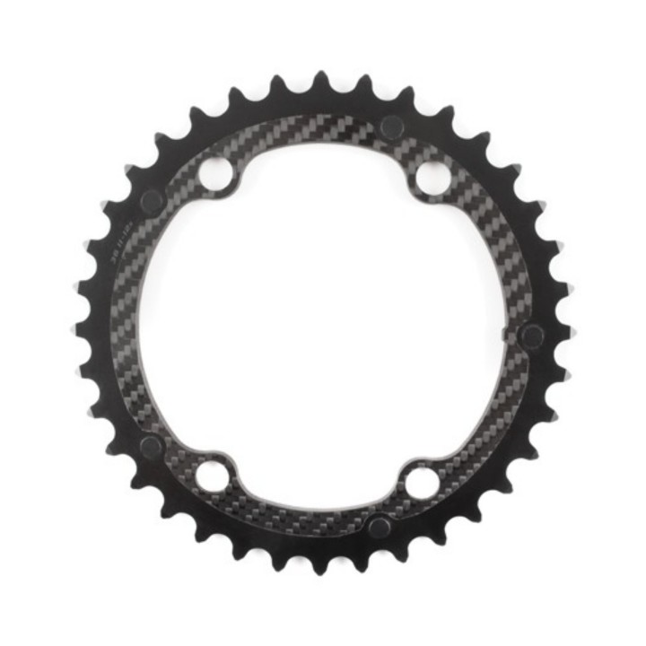 Corona Carbon-Ti X-CarboRing 36T BCD 110 4 Bracci Shimano Dura-Ace CARBON-TI