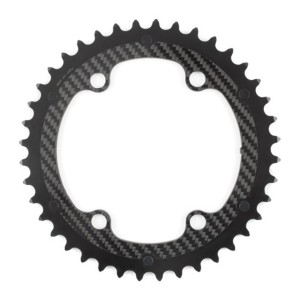 Corona Carbon-Ti X-CarboRing 40T BCD 110 4 Bracci Shimano Dura-Ace CARBON-TI