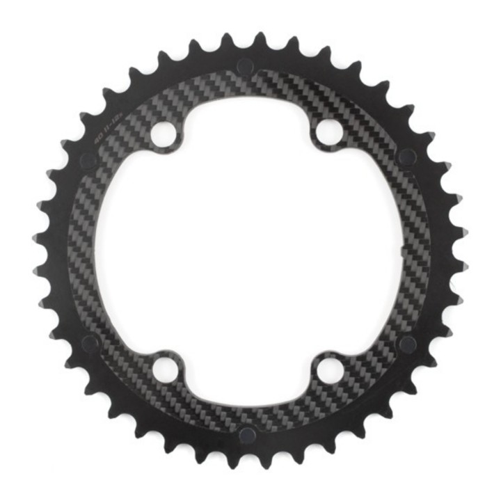 Carbon-Ti X-CarboRing 40T 110 BCD 4-Arm Road Chainring for Shimano Dura-Ace