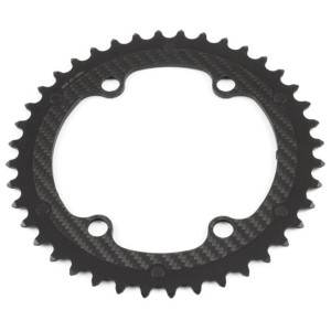 Corona Carbon-Ti X-CarboRing 40T BCD 110 4 Bracci Shimano Dura-Ace CARBON-TI