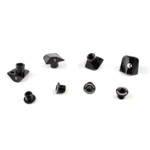 Carbon-Ti X-Cover DA9200 Black Chainring Bolt Kit for Shimano Dura-Ace 9200
