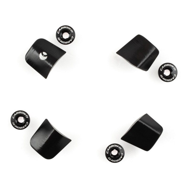 Kit Viti Fissaggio Corone Carbon-Ti X-Cover DA9200 Black Shimano Dura-Ace 9200 CARBON-TI