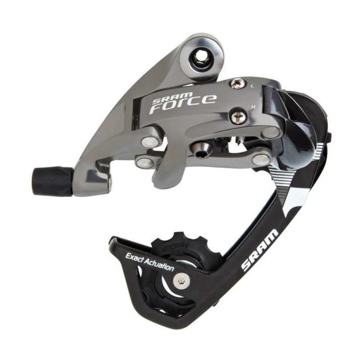 SRAM Force WiFLi 10-Speed Rear Derailleur Medium Cage - Black/Silver