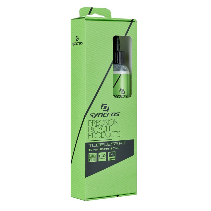 Kit Tubeless Syncros 33 mm - Nastro Cerchio, Valvole e Sigillante Syncros