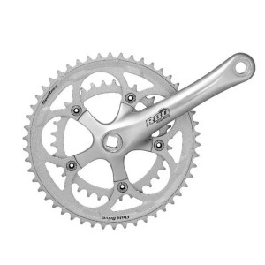 Guarnitura Corsa SunRace Vintage-Retro R80 2X - 50/34D, 170 mm