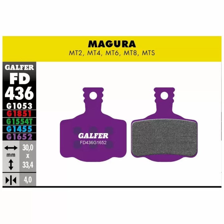 Pastiglie freno Viola GALFER Magura GALFER
