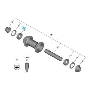 Shimano Deore XT HB-M8210-B Hub Bearing