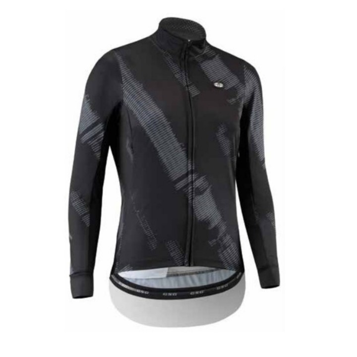 Maglia Ciclismo Donna GSG Hydra W Nero Manica Lunga GSG