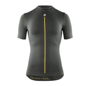 Maglia Intima Uomo ASSOS Spring Fall SS Skin Layer P1 - Anthracite Grey Assos