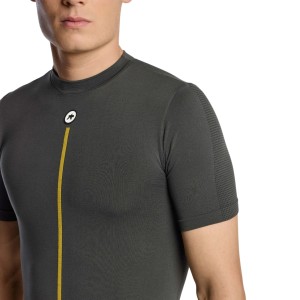 Maglia Intima Uomo ASSOS Spring Fall SS Skin Layer P1 - Anthracite Grey Assos