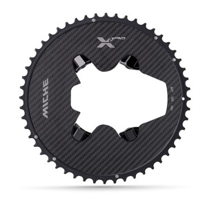 MICHE X2 RD R81 52T Black Carbon Chainring 110 BCD 4-Bolt