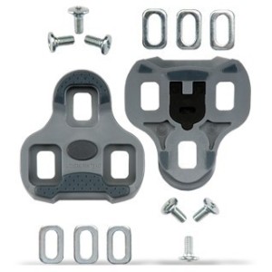 Tacchette Strada Look Keo Grip Grigie 4,5° Look