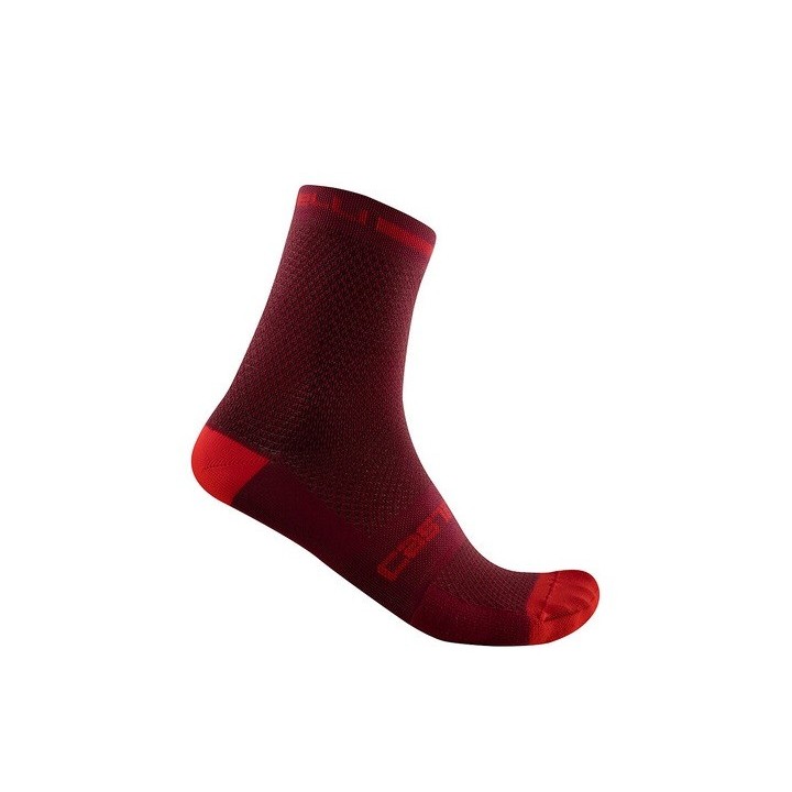Calze Castelli Superleggera T12 Sock - Bordeaux Castelli