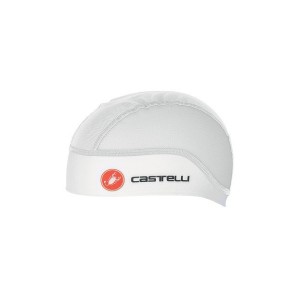 Copricapo Castelli Summer Skull Cycling Cap - White Castelli